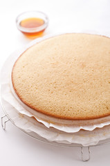 Cooking a cake