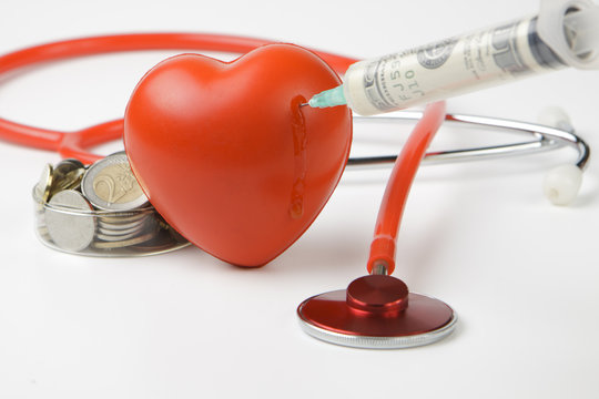 injecting heart