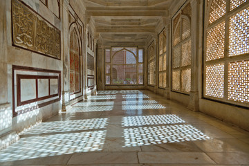 Luxury white marble tomb