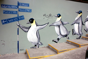 Ushuaia sign, Argentina