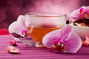 Tè all'orchidea