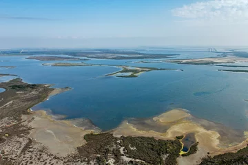 Luftaufnahme der Teiche der Petite Camargue la Mer © philippe Devanne