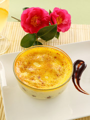 Baked Rice Custard