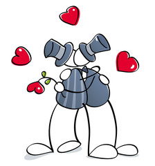 funny gay cuple get married