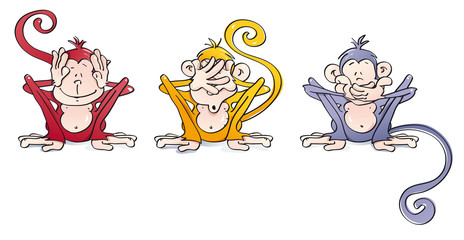 funny wise monkeys