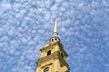 Belfry of Peter and Paul Cathedral, St.Petersburg