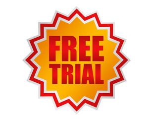 free trial label