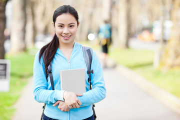 Asian college student