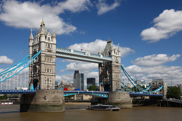 Famous Tower Bridge, London, UK