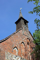 Fototapeta premium Hamburg: 1000 Jahre alte Kirche Sinstorf