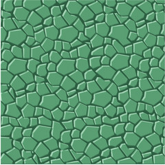 GREEN STONE WALL BACKGROUND (texture, Seamless pattern)