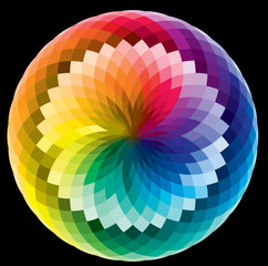 Obraz premium rainbow pattern