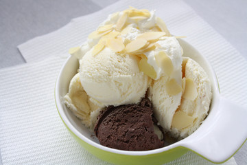 Cup of ice cream
