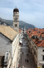 Stradun street, Dubrovnik, Croatia