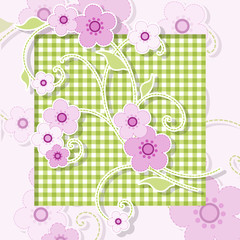 Sfondo con fiori rosa - Pink flower's background