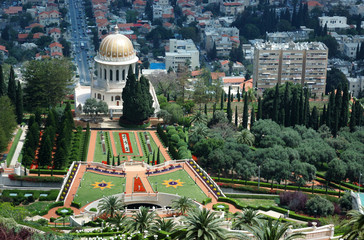 Bahai temple  gardens,Haifa,Israel