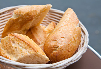bread in basket