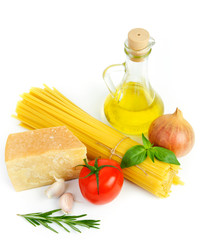 Ingredients for italian cousine