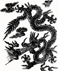 Fototapeta na wymiar Dragon Illustration
