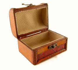 open a blank box for treasures