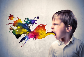 Colors of anger