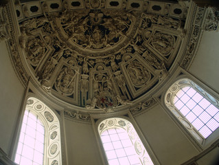 Obraz premium The roof in the cathedral of Saint Peter, Trier (Germany)