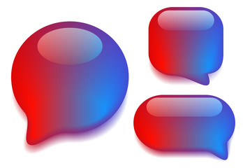 Glass bubbles for speech