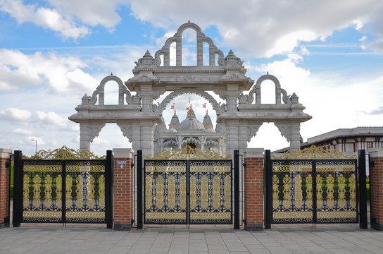 Swaminarayan Temple Gates