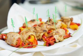 Chicken rolls