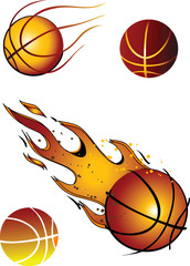 Basketballs! Vector