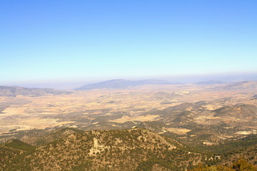 Fototapeta premium norte de la provincia de Murcia