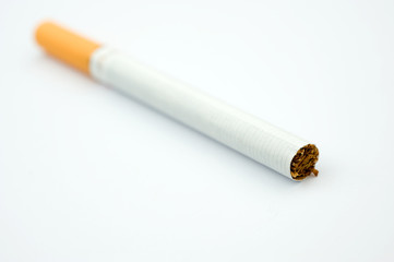 Cigarette closeup