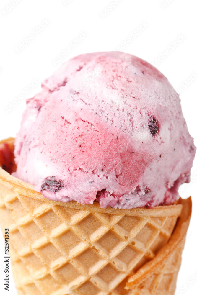 Sticker berry ice cream