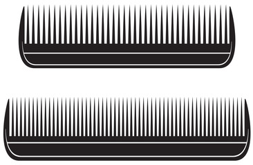 comb vector illustration