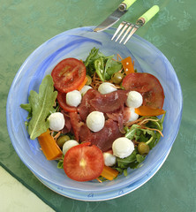 insalata mista con bresaola