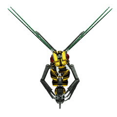 wasp gun front attack