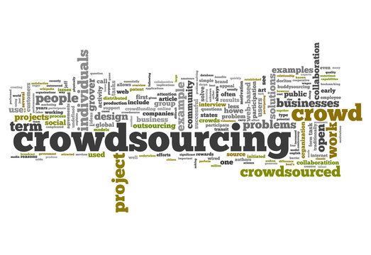 Word Cloud "Crowdsourcing"