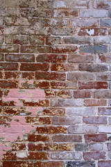 Brick wall grunge background