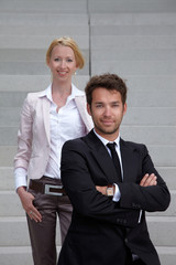 Business Team Mann und Frau