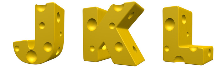 cheese letters