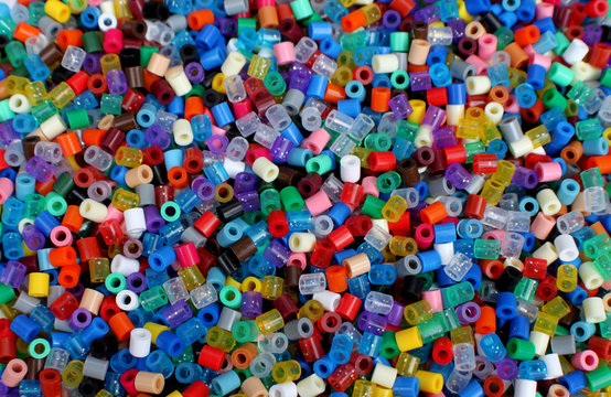 bunte Perlen