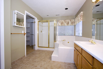 Close up picture of a Bathroom Interior