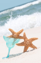 Fototapeta na wymiar Paryting Starfish