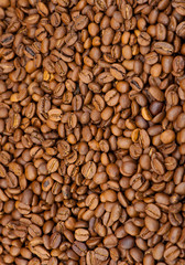 Background from coffee grains