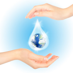 The symbol of Save Planet.