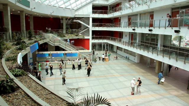 Master center at the fair in Novi Sad Serbia
