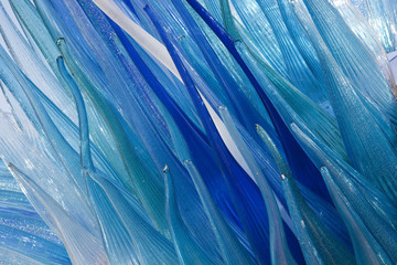 Blue glass