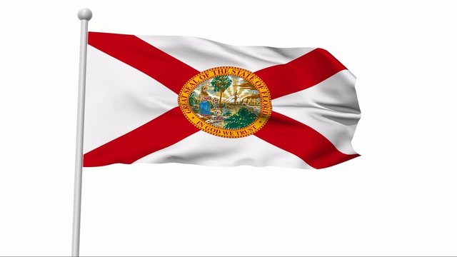 Fahne Florida NTSC