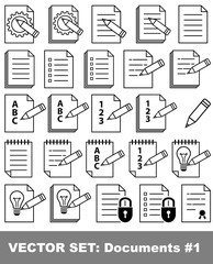 Vector set: documents #1
