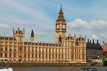 Naklejka na ściany i meble London Parliament and Big Ben